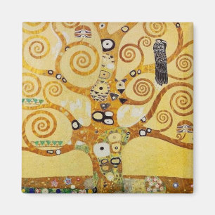 Gouden Boom des Levens Kunst – Art Nouveau Klimt Magneet