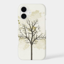 Gouden boom iPhone X Hoesje