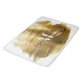Gouden borstel badmat (Gekanteld)