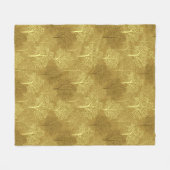 Gouden bos fleece deken (Voorkant (Horizontaal))