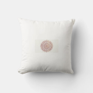 Gouden Botanische Mandala Mok Bloemige Geometris Kussen