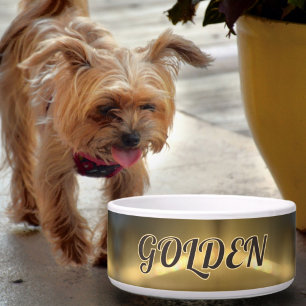 Gouden Breking Huisdier Hond Voerbakje