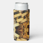 Gouden brons blokken patroon (Seltzer Voorkant)