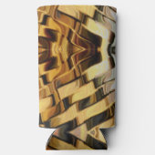 Gouden brons blokken patroon (Achterkant)