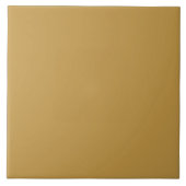 Gouden-Bronzen Stevige Kleur Tegeltje (Voorkant)