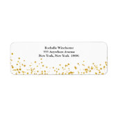 Gouden bruiloft etiket (Voorkant)