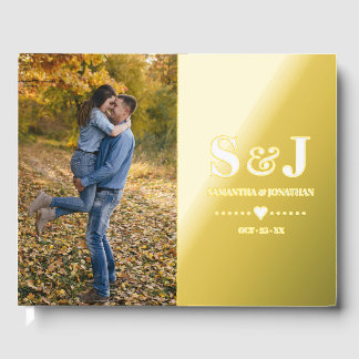Gouden bruiloft Folie gastenboek