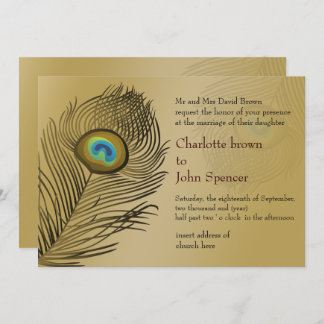 gouden bruiloft Uitnodigingen