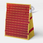 Gouden bruiloft viering bedankdoosjes (Achterkant)