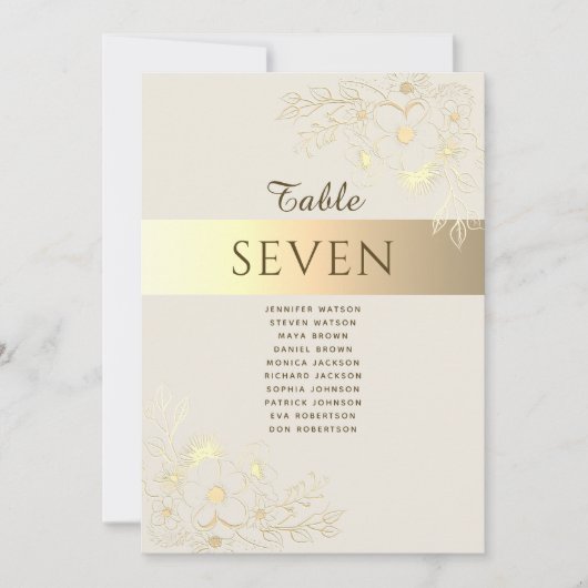 gouden bruiloft zitgrafiek (Voorkant)