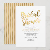 Gouden Bruiloftsfeest Kaart (Voorkant / Achterkant)