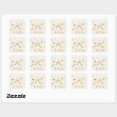 Gouden Bubbel Stickers (Vel)