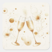 Gouden Bubbel Stickers (Voorkant)