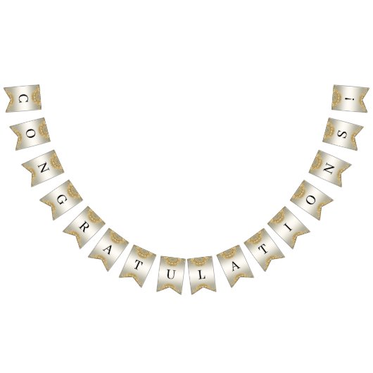 Gouden Bunting Flag Vlaggetjes (Alle)