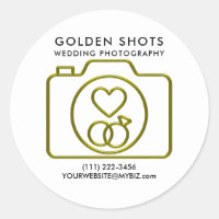 Gouden Camera Hart & Trouwringen Fotografie