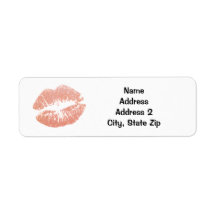 Gouden Champagne Lippenstift Kus