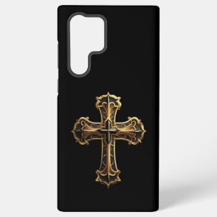 Gouden Christus's Kruis 2 Samsung Galaxy Hoesje