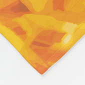 Gouden chrysant boeket deken (Hoek)