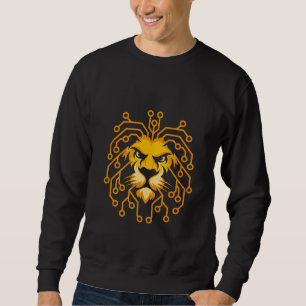 Gouden Circuit Leeuw Sweatshirt