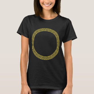gouden cirkel oneindig t-shirt
