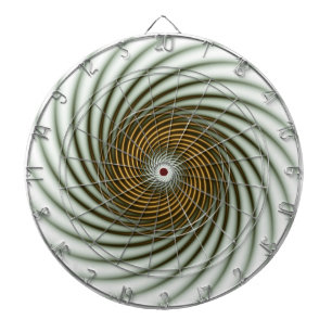 Gouden cirkelspin dartbord