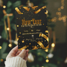 Gouden Confetti Glitter Explosie Feestelijk Nieuwj