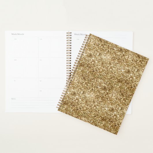 Gouden Confetti Glitters Planner (Display)