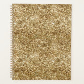 Gouden Confetti Glitters Planner (Voorkant)