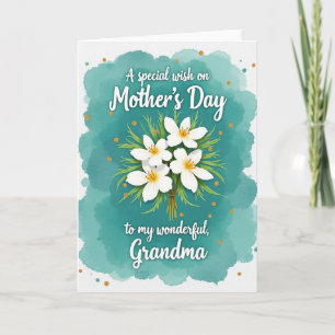 Gouden Confetti Moeders Kaart