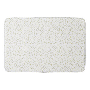 Gouden Confetti Waterverf Stippen Badmat