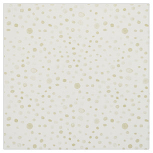 Gouden Confetti Waterverf Stippen Stof