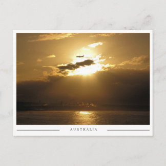 Gouden Cronulla-zonsopgang – Sydney Australië Briefkaart