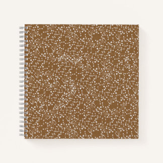 Gouden Damast Spiraal Notebook Notitieboek
