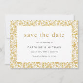 gouden dduizeligheid save the date (Voorkant)