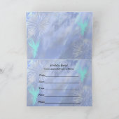 Gouden de partijuitnodiging van de Verjaardag van (Binnen)