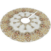Gouden Decoratieve Boomrok Kerstboom Rok (Gekanteld)