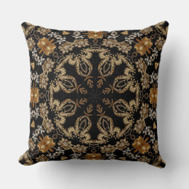 Gouden decoratieve kussensloop kussen