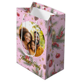 Gouden Dennenkader Medium Cadeauzakje
