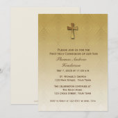 Gouden Diamant Patroon, Religieus Kaart (Voorkant / Achterkant)