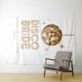 Gouden Disco Bal Disco Bruid Bruiloft Wandkleed (In Situ (horizontaal))