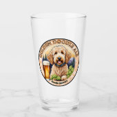 Gouden Doodle Ale Bierglas Glas (Voorkant)