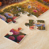 Gouden Doodle hond Legpuzzel (Zijkant)