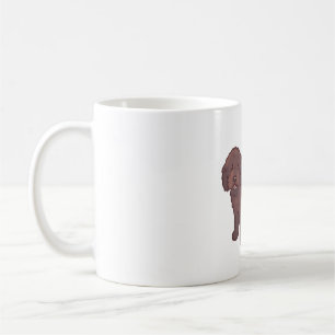 Gouden doodle hond Magie Koffiemok
