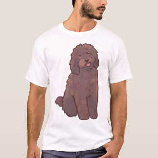 Gouden doodle hond Magie T-shirt