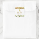 Gouden doop Fiesta Twin Dank u Label (Tas)