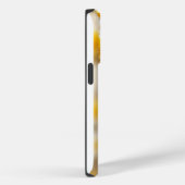 Gouden doos en gele bloem iPhone / iPad case (Achterkant / Rechts)