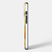 Gouden doos en gele bloem iPhone / iPad case (Achterkant / Links)