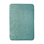 Gouden douche van sterren badmat (Voorkant Verticaal)