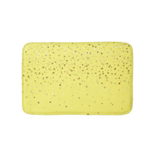 Gouden douche van sterren badmat