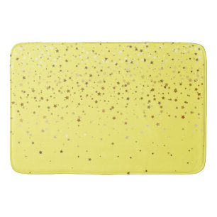 Gouden douche van sterren badmat